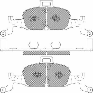 Textar 2240201 - KLOCKI HAM. AUDI P. A4-A5-Q5 2.0-3.0 TDI 15-
