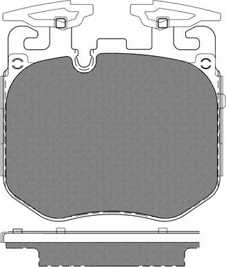 FEBI Bilstein 116344 - Klocek hamulcowy kpl.