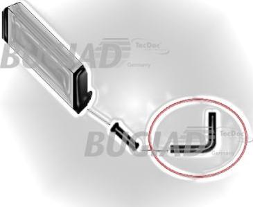 Bugiad 88633 - PRZEWÓD INTERCOOLERA FIAT DOBLO 1.6-2.0 M-JET 10-