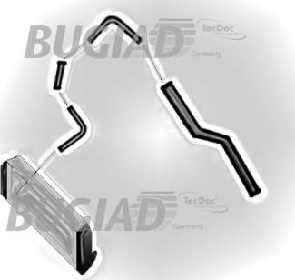 Bugiad 88712 - PRZEWÓD INTERCOOLERA NISSAN QASHQAI
