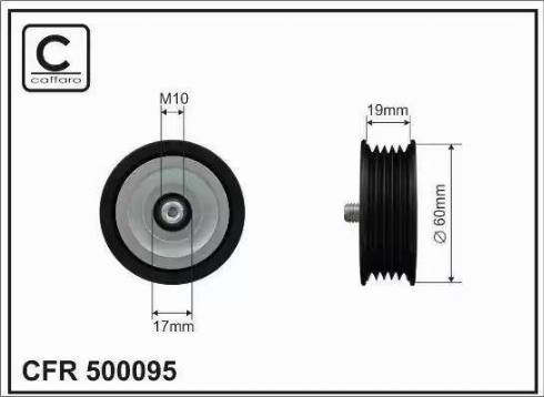 Blue Print ADG096516 - ROLKA PASKA WIELOROWK. HYUNDAI I30 CRDI 07-