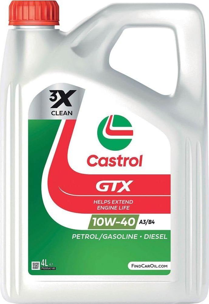 CASTROL 15F8F9 - OLEJ CASTROL 10W40 208L GTX - SP - A3-B4 - 501.01 505.00 - 9.55535-D2 9.55535-G2 - 229.3 226.5 - RN0700-0710