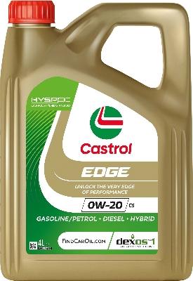 CASTROL 15F6E9 - OLEJ CASTROL 0W20 4L EDGE - SP - C5-C6 - GF-6 - DEX1 GEN3 - STJLR.03.5006 - 229.71 - MS-6395 - M2C962-A1 - 9.55535-GSX - OV 040