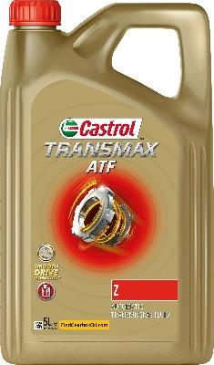 CASTROL 15F0B9 - OLEJ CASTROL TRANSMAX ATF Z 5L - VW G 052 - LT 71141 - MAN 339 Z1 - MB 236.11