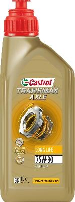 CASTROL 15F148 - OLEJ CASTROL 75W90 1L TRANSMAX AXLE LONG LIFE - GL5