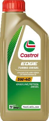 CASTROL 15F816 - OLEJ CASTROL 5W40 1L EDGE TURBO DIESEL TITANIUM C3 - SN-CF - 505.00 505.01 - 229.31 229.51 - M2C917A - RN0710 -9.55535-S2 - OV 0