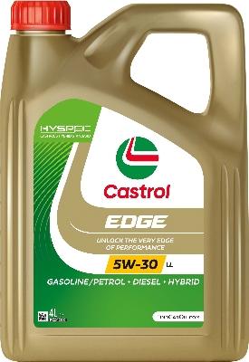 CASTROL 15F7E5 - OLEJ CASTROL 5W30 4L EDGE LL TITANIUM - C3 - LL04 - 229.31 229.51 - 504.00 507.00 - PORSCHE C30 - 505.00 505.01