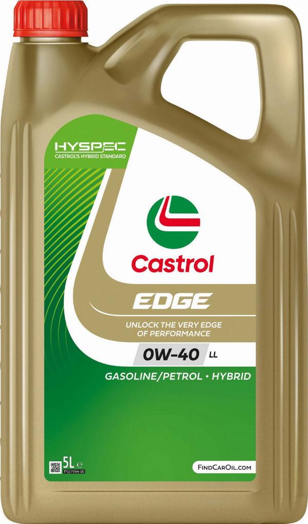CASTROL 161E8C - OLEJ CASTROL 0W40 5L EDGE LL - C3 - 511.00