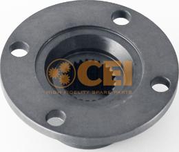 C.E.I. 197.276 — Flansza, mechanizm różnicowy