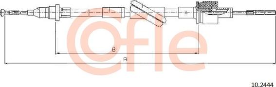 Cofle 10.2444 - LINKA SPRZ.TRANSIT 2.5D 94-
