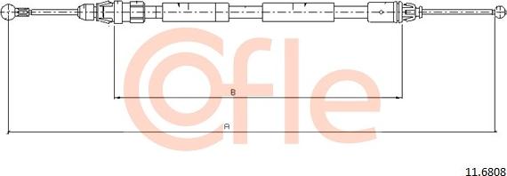 Cofle 11.6808 - HAM.RECZN.LINKA -T-VIVARO 01- -P-