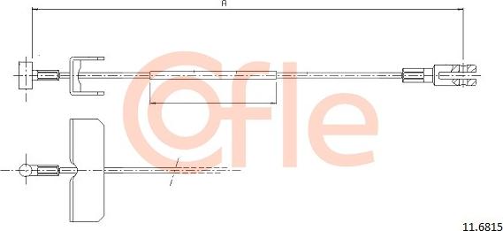 Cofle 11.6815 - HAM.RECZN.LINKA VIVARO SWB 11- -SRODEK