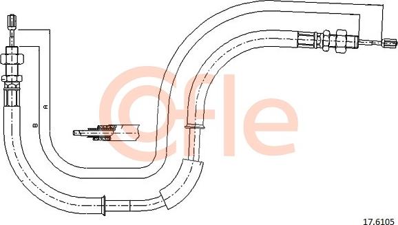 Cofle 17.6105 - HAM.RECZN.LINKA -P-VOYAGER 97-    -1381-