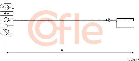 Cofle 17.0127 - HAM.RECZN.LINKA ALMERA -P- 95-07