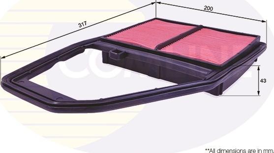 Blue Print ADH22243 - FILTR POWIETRZA HONDA CIVIC