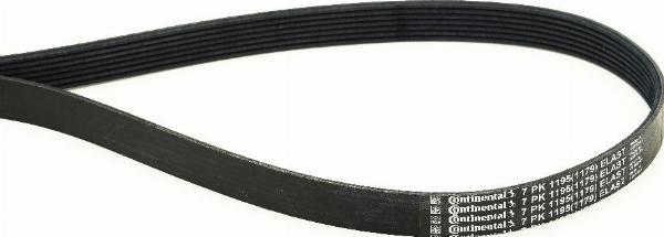 CONTINENTAL 7PK1195 ELAST — Pasek klinowy wielorowkowy