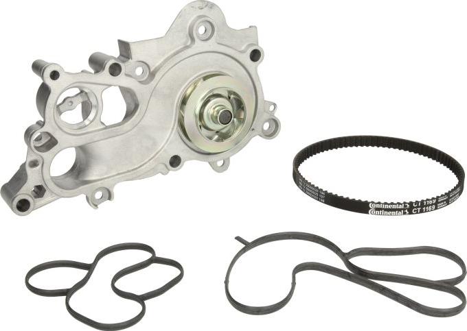CONTINENTAL CT 1169 WP1 — Pompa wodna + zestaw paska rozrządu