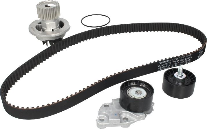 CONTINENTAL CT 887 WP2 — Pompa wodna + zestaw paska rozrządu