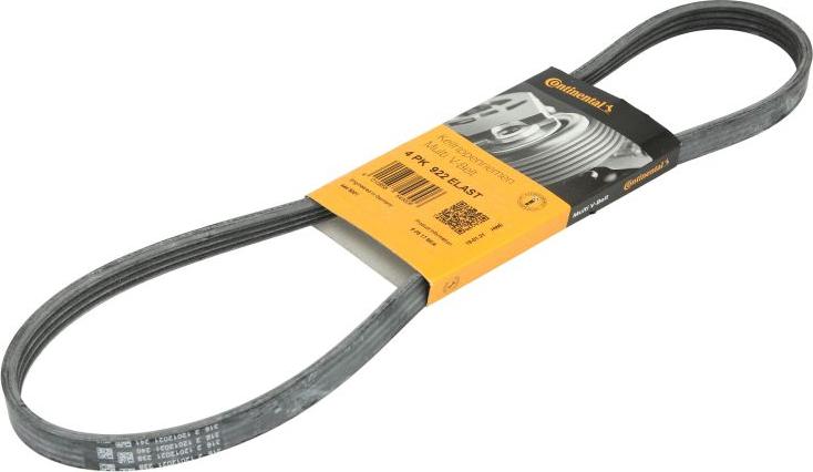 CONTINENTAL 4PK922 ELAST - PASEK WIELOROWKOWY 4PK922ELAST