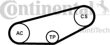 CONTINENTAL 4PK855K1 - ZESTAW PASKA WIELOROWK. VW 1.8-1.9TDI