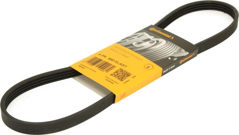 CONTINENTAL 4 PK 850 ELAST - PASEK WIELOROWKOWY 4PK850ELAST