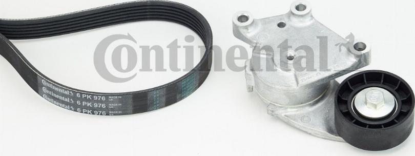CONTINENTAL 6PK976K1 — Zestaw paska klinowego wielorowkowego