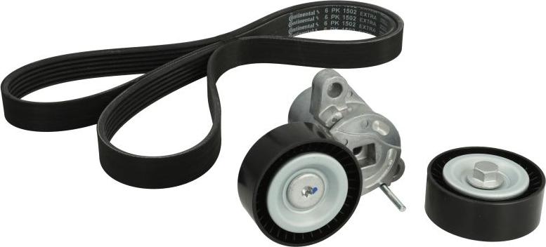 CONTINENTAL 6 PK 1502 EXTRA K1 — Zestaw paska klinowego wielorowkowego