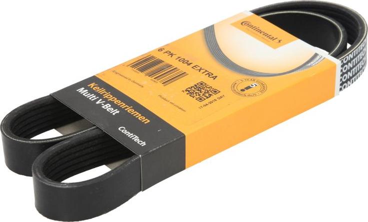 CONTINENTAL 6PK1004 EXTRA - PASEK WIELOROWKOWY 6PK1004 EXTRA