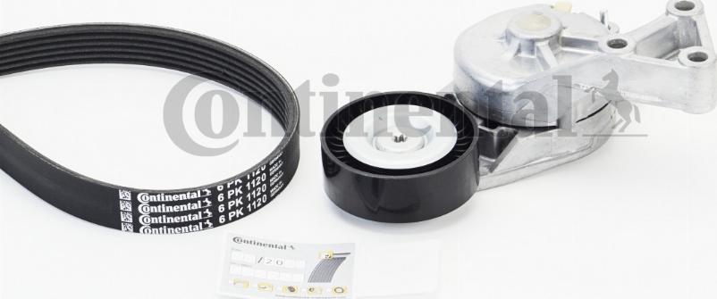 CONTINENTAL 6PK1120K1 — Zestaw paska klinowego wielorowkowego