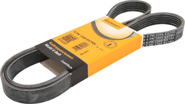 CONTINENTAL 6 PK 1345 EXTRA - PASEK WIELOROWKOWY 6PK1345 EXTRA