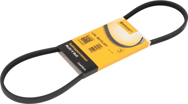 CONTINENTAL 3 PK 863 ELAST - PASEK WIELOROWKOWY 3PK863ELAST
