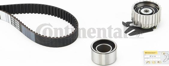 CONTINENTAL CT968K1 - ZESTAW ROZRZĄDU FIAT 2.4JTD