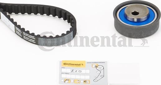 CONTINENTAL CT1141K1 — Zestaw paska rozrządu