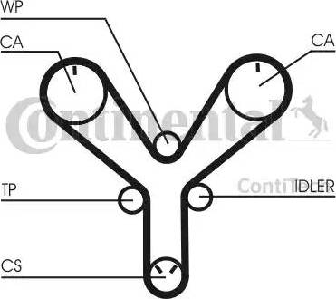 CONTINENTAL CT 1147 - PASEK ROZRZ. LAND CRUISER 200 08-
