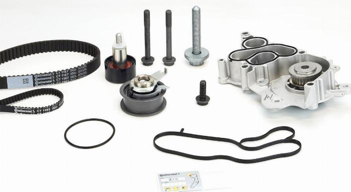 CONTINENTAL CT1167WP3PRO - ZESTAW ROZRZĄDU VW 1.0TSI-1.2TSI KPL. Z ZESTAWEM POMPY