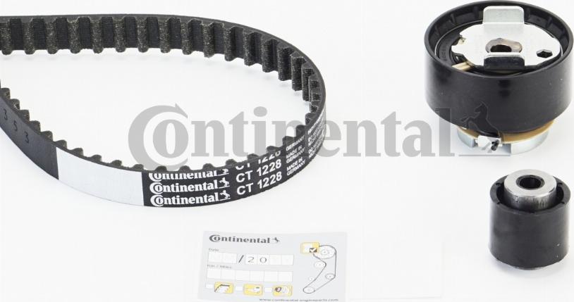 CONTINENTAL CT1228K2 — Zestaw paska rozrządu