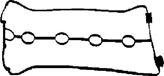 Corteco 440001P — Uszczelka, pokrywa głowicy cylindrów