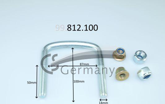 CS Germany 99.812.100 — Klamra resora