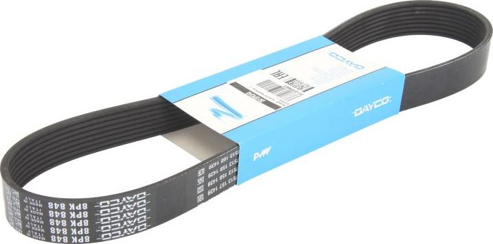 DAYCO 8PK848 — Pasek klinowy wielorowkowy