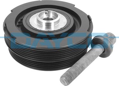 DAYCO DPV1058K — Koło pasowe, wał korbowy