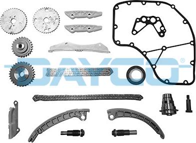 DAYCO KTC1023 - ZESTAW ŁAŃCUCHA ROZRZĄDU IVECO 3.0D 122-84 OGNIWA