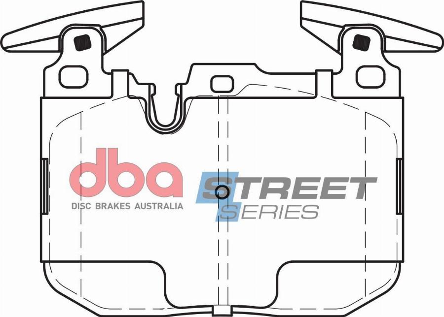 DBA Australia DB2299XP — Zestaw okładzin hamulcowych o wysokiej skuteczności