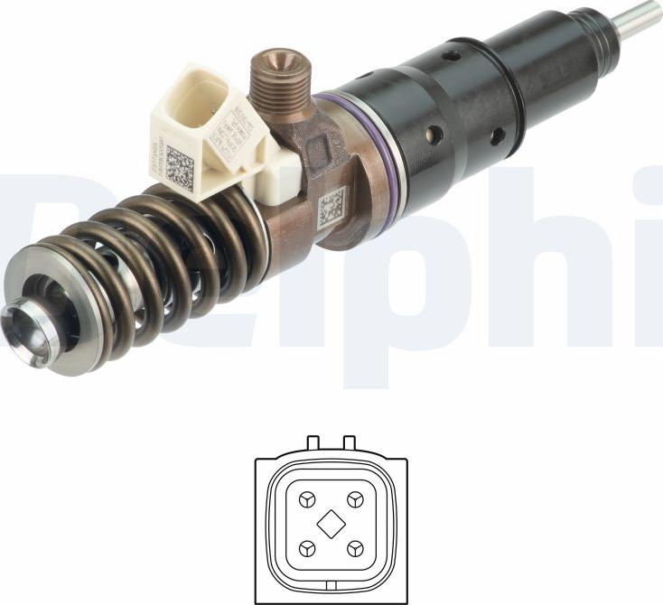 Delphi 42019396-12B1 — Korpus wtryskiwacza