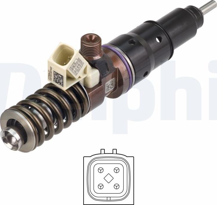 Delphi 42019383-12B1 — Korpus wtryskiwacza