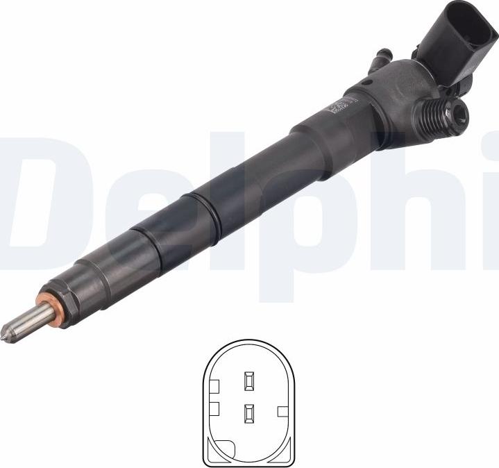 Delphi 28543147-12B1 - WTRYSKIWACZ CR VW TRANSPORTER 2.0TDI 16-