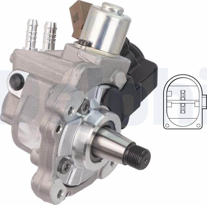 Delphi 28535928-12B1 - POMPA WTRYSKOWA VW 1.6TDI-2.0TDI