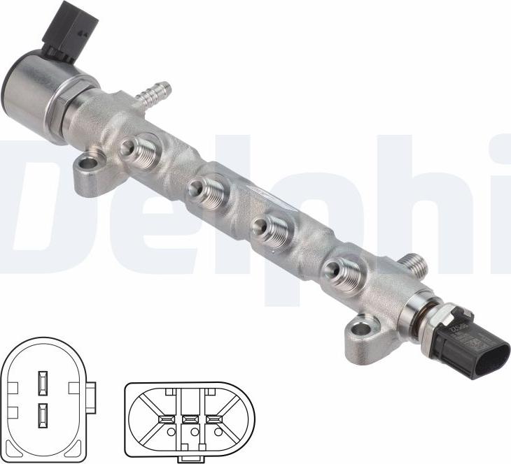 Delphi 28387801-12B1 - Elementy układu CR