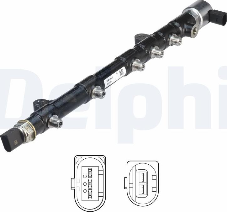 Delphi 28252069-12B1 - Elementy układu CR