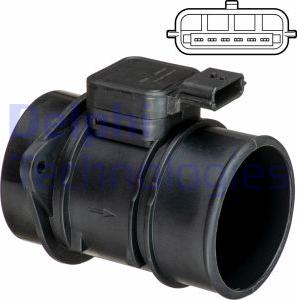 Delphi AF10497-12B1 — Przepływomierz masowy powietrza