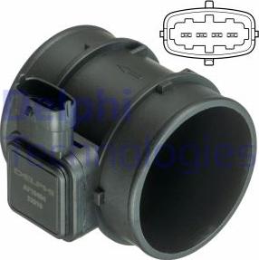 Delphi AF10404-12B1 - PRZEPŁYWOMIERZ POWIETRZA OPEL ASTRA 1.8 05-